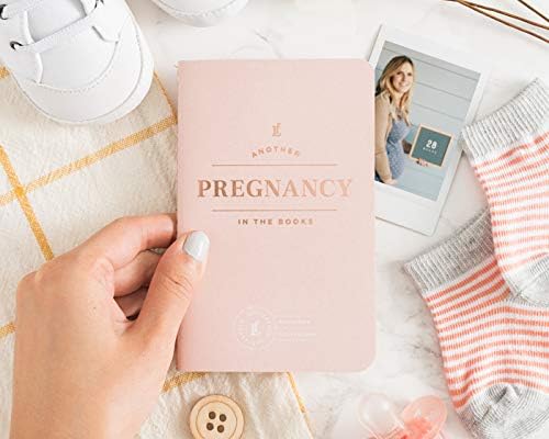 Letterfolk Pregnancy Passport Journal — Pocket-sized Maternity Milestone Book (3.5" W x 5.5" H)