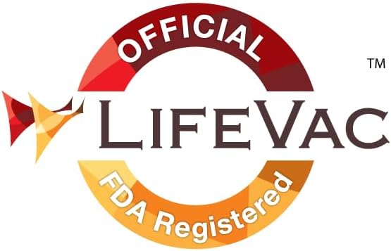 LifeVac Pink Travel Kit - Portable Suction Rescue Device, First Aid Kit for Kids and Adults, Portable Airway Suction Device for Children and Adults