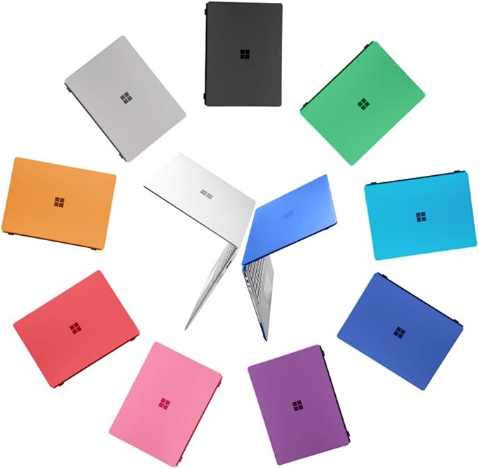 mCover Hard Case Only Compatible for 13.5" Microsoft Surface Laptop (5/4 / 3/2 / 1) with Alcantara Keyboard - Green