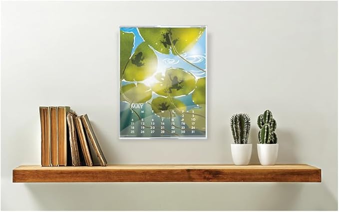 Linnea Design 2025 Poster Calendar 11 x 14" Artwork by Johanna Riley
