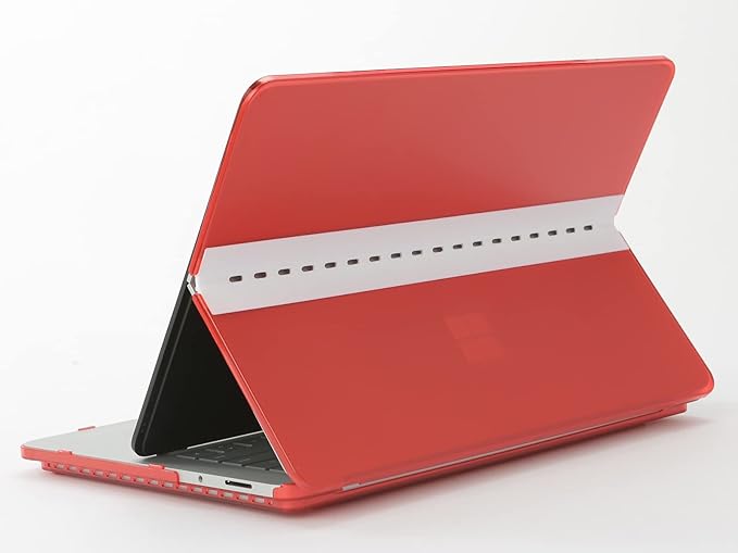mCover Case ONLY Compatible for 2021-2023 14.4" Microsoft Surface Laptop Studio Notebook Computer - Red