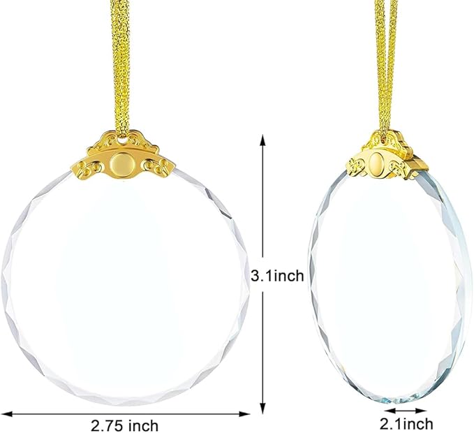 Mr&Mrs Gift 2025 Wedding Gifts for Couples 2025 Ornament- Future Mr and Mrs - Bridal Shower Bride Gift Ideas for Her Adorable Penguin for Newlywed Couple Crystal Glass Hanging Ornament