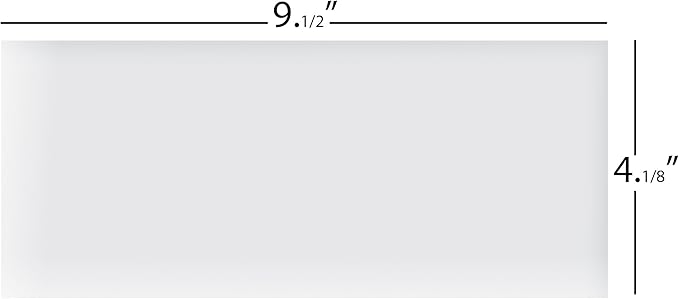 #10 Envelopes Letter Size Self Seal | 500 Business Mailing Security Peel and Sealing Envelope | 100% Tinted | no 10 White Windowless Legal Regular Plain Envelops Pack | 4-1/8 x 9-1/2 Inches | 24 LB