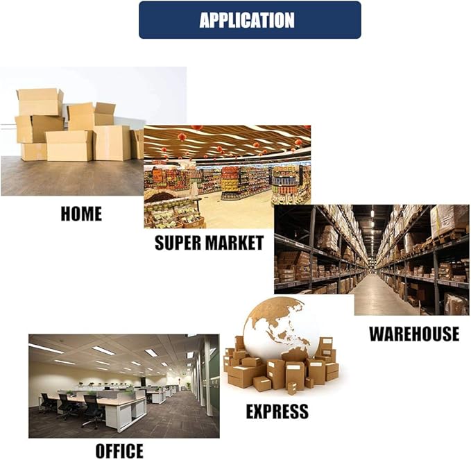 PERFECTAPE Heavy Duty Packing Tape 18 Rolls, Total 1080Y, Clear, 2.8 mil, 1.88 inch x 60 Yards, Ultra Strong, Refill for Packaging and Shipping