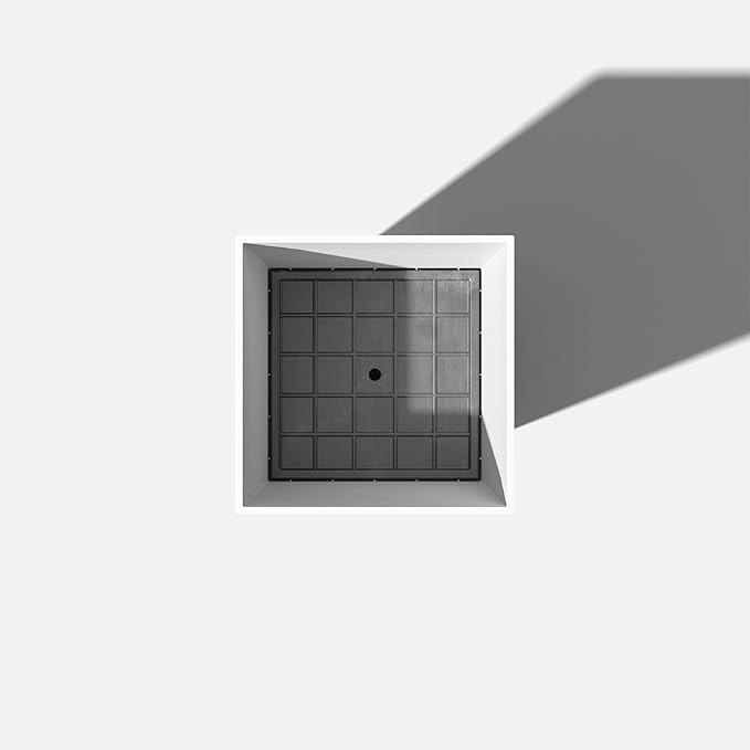 Veradek V-Resin Indoor/Outdoor Taper Planter (White, 30 inch - 2 Pack with 2 Saucer Trays)