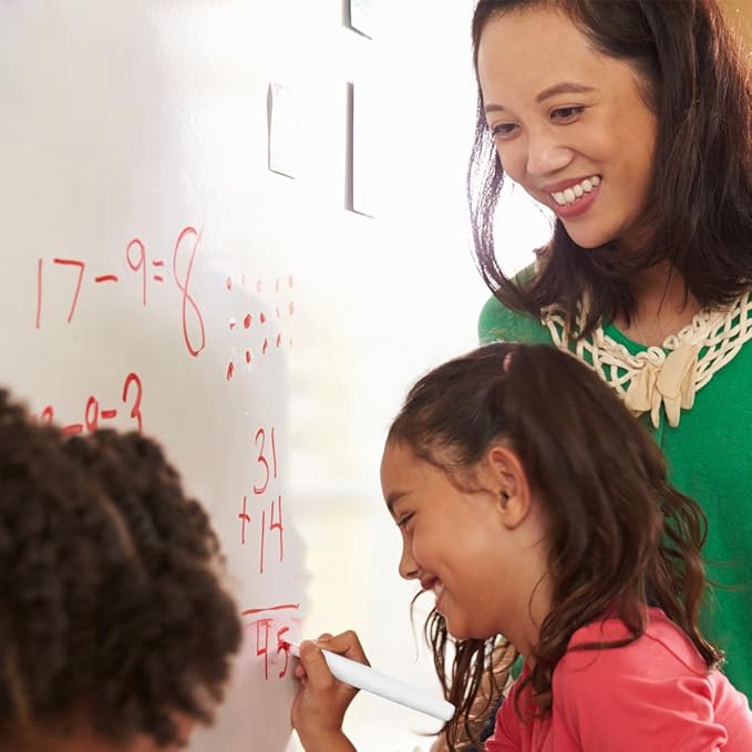 Lockways 48 x 36 Inch White Board 2 Pack | Dry Erase Board Magnetic Whiteboard for Office School and Home