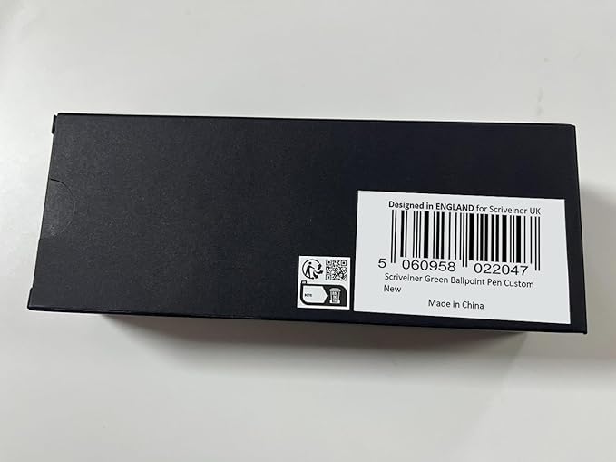 Scriveiner Personalized British Racing Green Pen - Stunning Green Lacquer Luxury Pen with Chrome Finish, Schmidt Ink Refill, Best Engraved Ball Point Gift Set for Men & Women, Custom Name Engraving