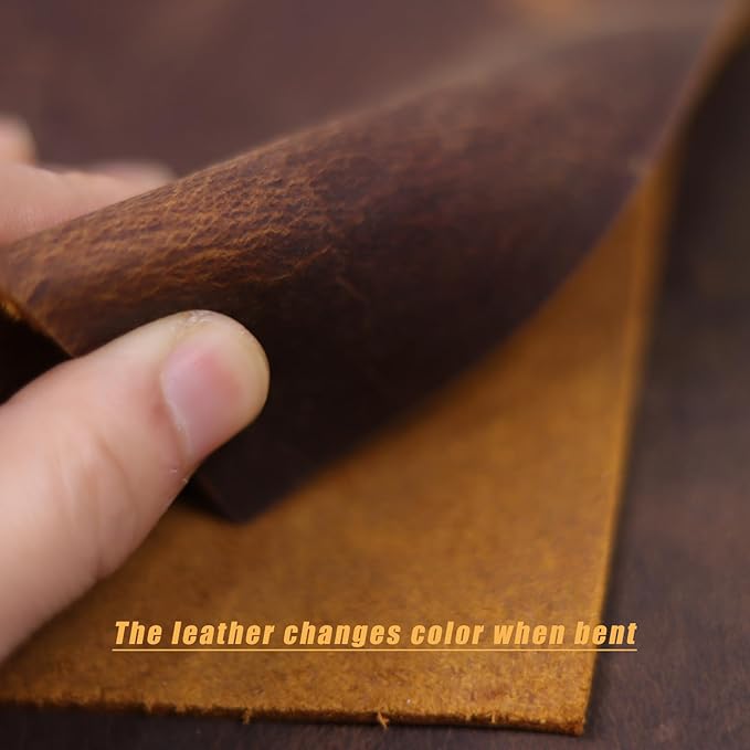 Leather Refillable Notebook,Vintage Leather Journal Diary Journal,7 x 5 IN A6 Binder Notebook (Dark Brown)