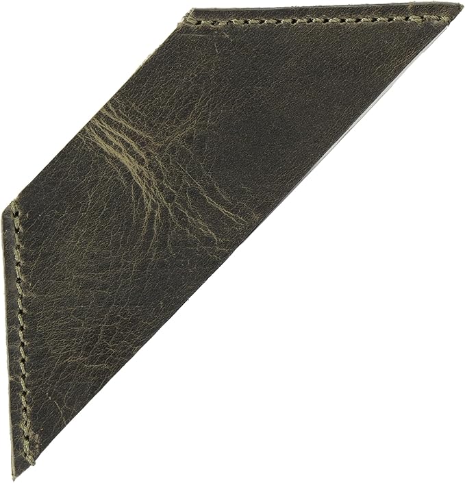 Londo Genuine Leather Handmade Bookmark (Set of 2) (Triangle, Green)