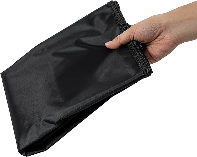 Restaurantware-Janitor CART Bag ONLY: Clean Tek Professional 16.93 x 10.63 x 29.53 Inch Janitorial Cart Bag, 1 Heavy-Duty Bag - Janitor Cart Sold Separately, Durable, Black Plastic Replacement Bag