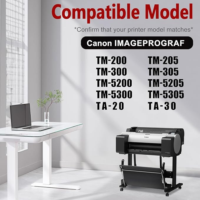 MC-31 MC31 Maintenance Cartridge Replacement for Canon Imageprograf Ta-20 Ta-30 TM-200 TM-205 TM-300 TM-305 TM-5200 TM-5205 TM-5300 TM-5305 Printers