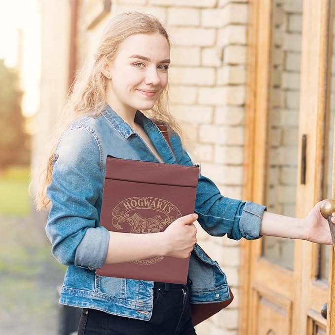 Magic Stuff Magic House Book Sleeve Book Cover Book Lovers Gifts Book Club Gifts Wizard Book Protector Book Gifts for Readers Women Her Magic Movie Fans Bibliophile Mom Graduation Birthday Gifts