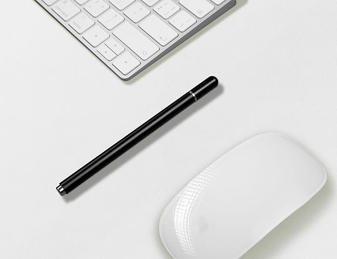 Mouse Pad Large for Desk, PU Leather Desk Pad Protector, Desk Mat Waterproof for Home & Office, Non-Slip Desk Mat for Keyboard and Mouse, Desk Blotter Writing Pad for Desktop, White (13.7''X23.6'')