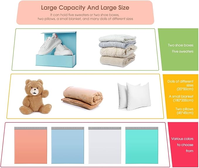 Metronic Large Poly Mailers 24x24 50 Pcs, Extra Large Shipping Bags for Clothing | Strong Adhensive Mailing Bags for Small Business, Shipping Envelopes, Tear-resistant Packing Bags in Peach Pink