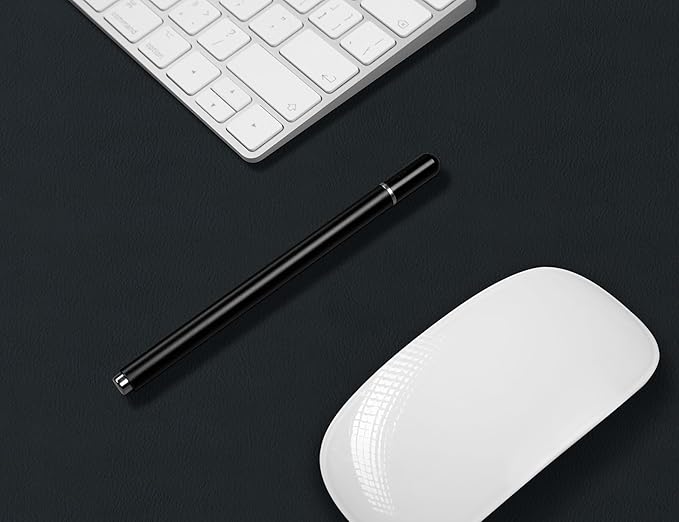 Leather Desk Pad Protector, Mouse Pad, Non-Slip Computer Mat for Desk, PU Leather Office Desk Mat for Home Office, Waterproof Laptop Desk Blotter Pad for Keyboard and Mouse, Black (13.7''X23.6'')