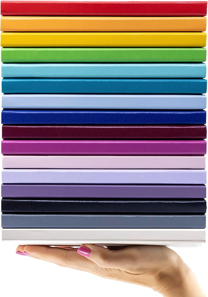 PAPERAGE Graph Paper Journal Notebook, (Sage Green), 160 Pages, Medium 5.6 in x 8 in - 100 GSM Thick Paper – Hardcover Grid Notebook for Work or School