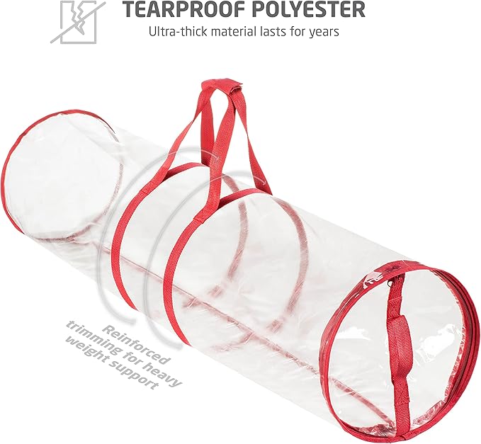 ZOBER Wrapping Paper Storage Containers - 40 Inch Gift Wrapping Organizer Storage - Fits 25 Standard Rolls of Wrapping Paper - Waterproof