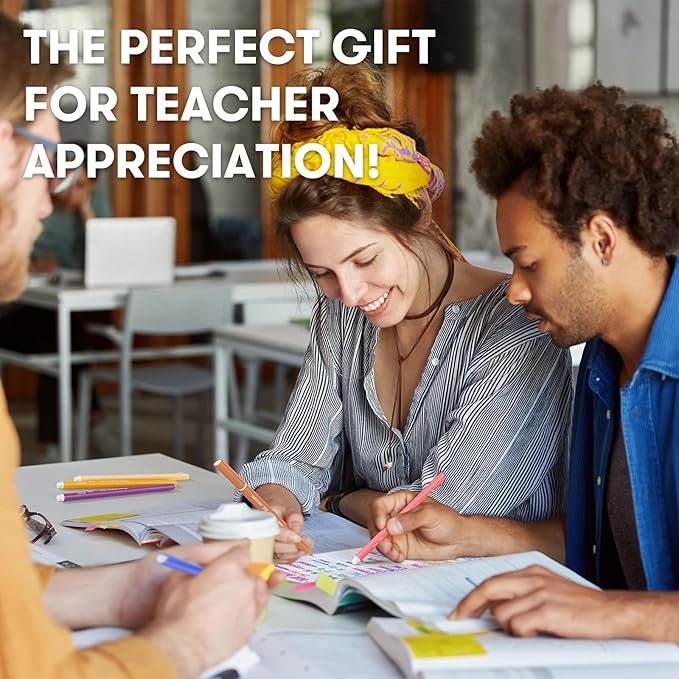 iBayam 18 Colors Fine Point Aesthetic Pens, Stocking Stuffers Christmas Gifts for Kids Trendy Teen Girl, Teacher Supplies, Preppy Stationery, Fun School Office Supplies, Scrapbook Art Pens