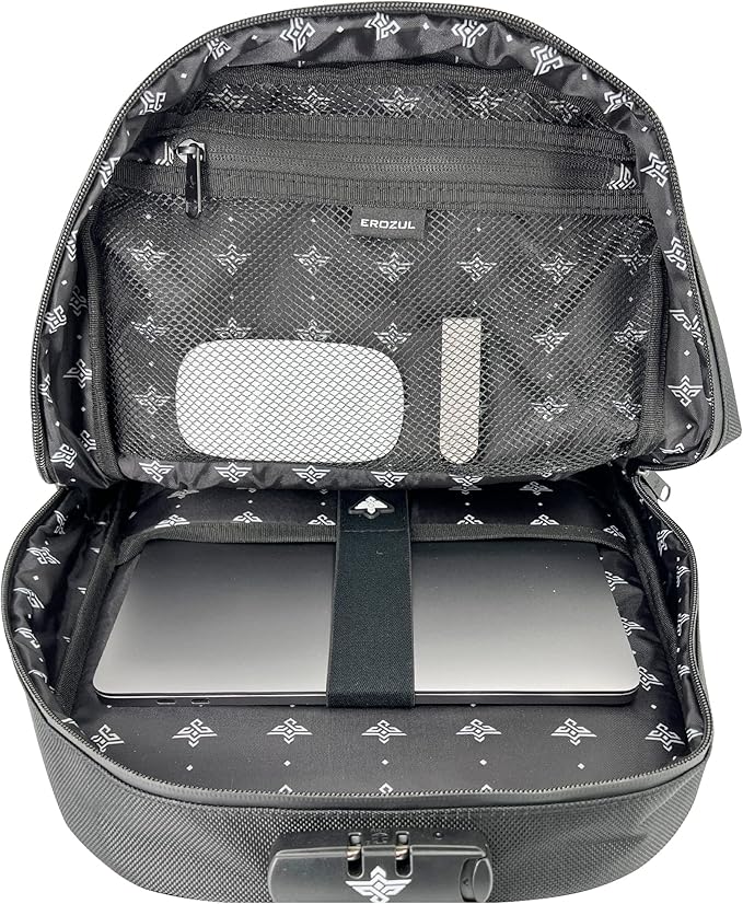 Legend Laptop Backpack with Anti Theft Combination Lock Weather Resistant (Gray)