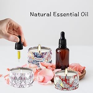 24Pack Scented Candles,Soy Wax Jar Candles,Aromatherapy Candles for Home 2.5 OZ Scented Candles for Mom for Christmas Candles, Birthday, Thanksgiving, Mother's Day,Valentine'sDay