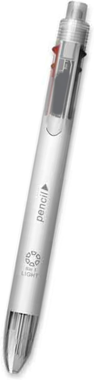 Multifunctional Mechanical Pencil 5 Color-in-1 Ballpoint Pen Retractable Multicolor Ballpoint For Student Teacher Erasable