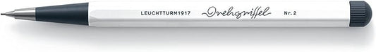 LEUCHTTURM1917 - Drehgriffel Mechanical Pencil - Refillable Writing Stylus with 0.7 mm HB Graphite Lead (White)
