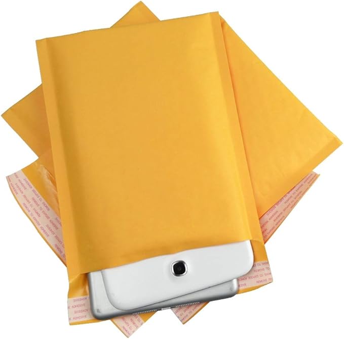PackageZoom #3 8.5 x 14.5 Padded Envelopes Kraft Bubble Mailer Shipping Envelopes 100 Pack