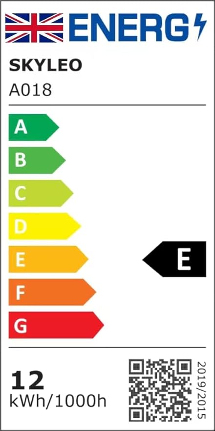 SKYLEO LED Desk Lamp with Slim Base - Adjustable Swing Arm Desk Light, Dimmable, Timer, Eye Protection, Memory Function, 1300LM, 12W, White