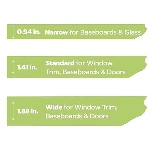 Scotch Rough Surface Painter's Tape 2060-48MP, 1.88 in x 60.1 yd (48mm x 55m), 3-Pack – Strong Adhesive, Clean Removal, Tear-Resistant Masking Tape, for Brick, Concrete, Stucco, Textured Surfaces