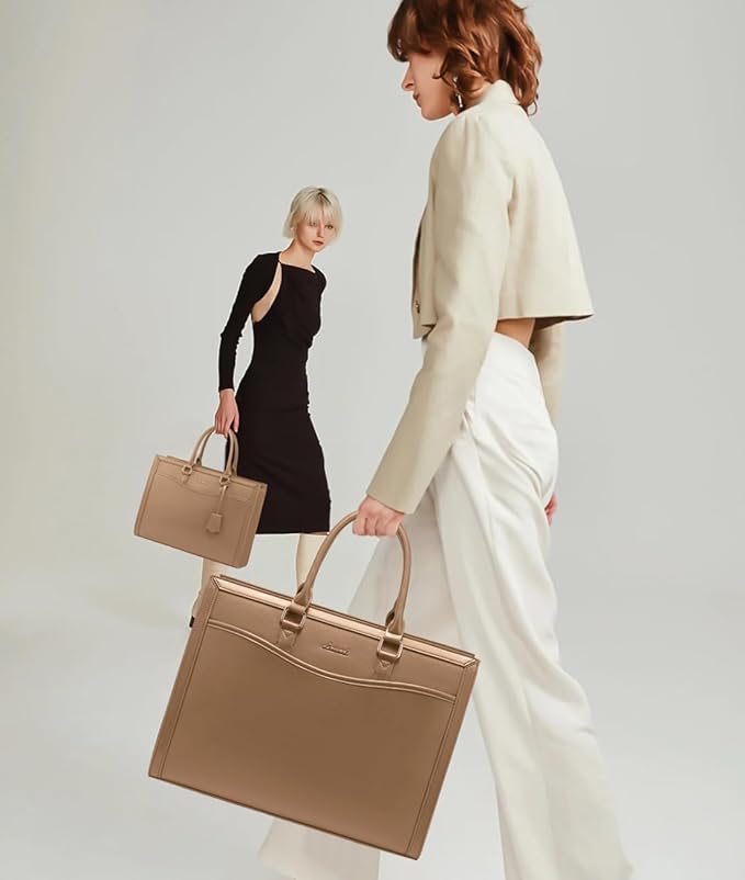 LOVEVOOK Laptop Tote Bag for Women, Office Work Bag Briefcase fit for 15.6 inch Laptop, Large Capacity Teacher Bag Handbag