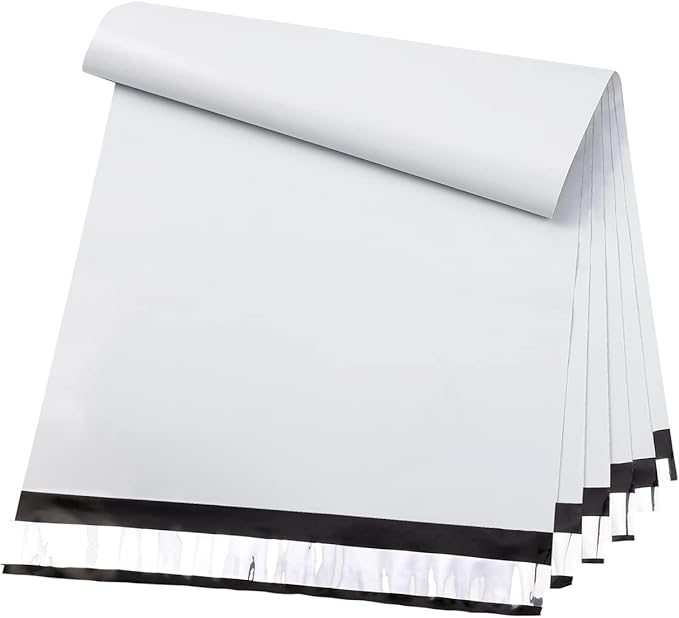 Metronic Poly Mailers 7.5x10.5 200 Pcs | Durable Shipping Bags for Clothes 7.5x10.5 | Plastic Mailers Poly Bags for Small Business