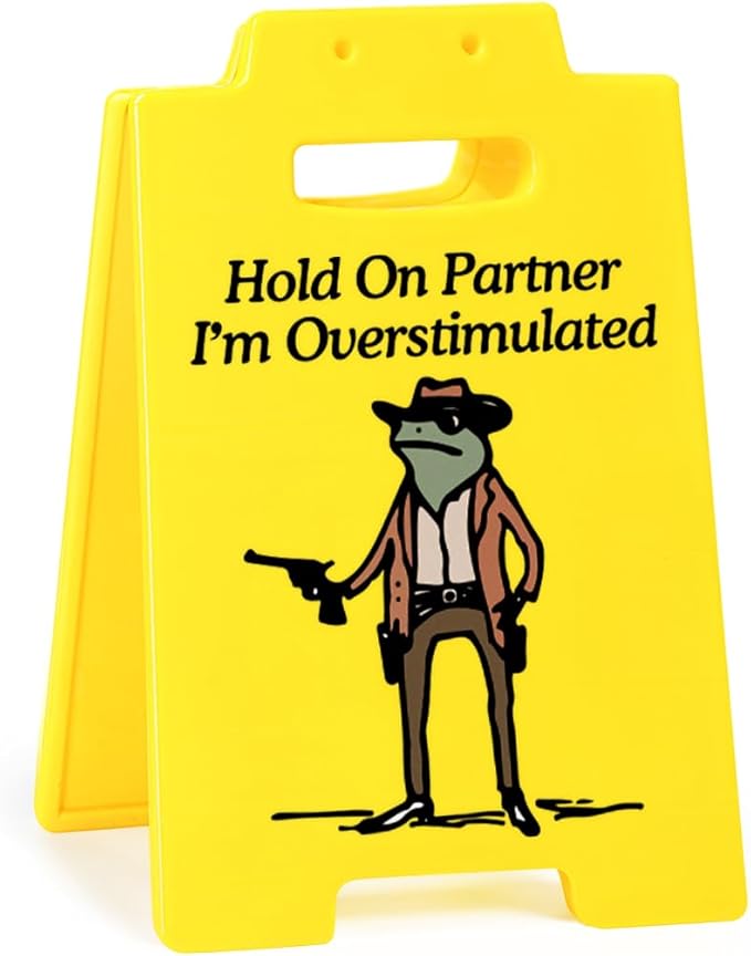 Office Desk Accessories for Work (Hold On Partner)