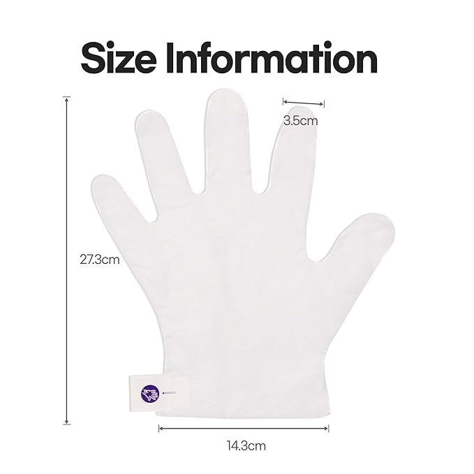 Epielle Nourishing Hand Mask 6 Pairs, Deep Moisturizing Gloves for Dry, Cracked Hands, Self Care Gifts for Women, Spa Kit, Stocking Stuffers, Thanksgiving Essentials