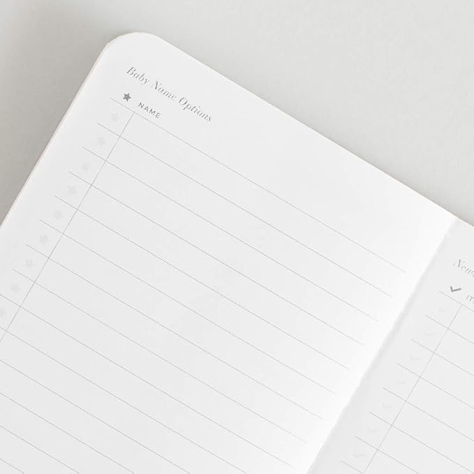 Letterfolk Pregnancy Passport Journal — Pocket-sized Maternity Milestone Book (3.5" W x 5.5" H)