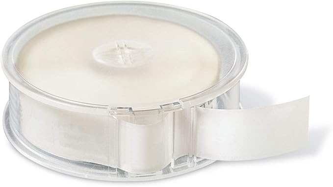 Snowflake Christmas Holiday Rolled Personalized Return Address Mailing Labels with Dispenser, Set of 250, 5 Designs, Small ¾ x 2½ Inch Size, Custom Self-Adhesive Sticker Roll, by Colorful Images