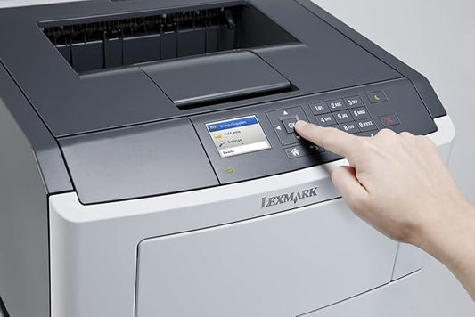 Lexmark MS415dn Compact Laser Printer, Monochrome, Networking, Duplex Printing