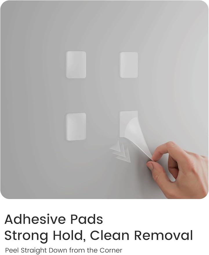 Large Felt Bulletin Board 48" x 36" Cork Board Alternative-12 Pack with 70 Safe Removable Adhesive Tabs, Cork Boards for Walls Cork Board for Home Office Classroom Pin Board - Grass Green