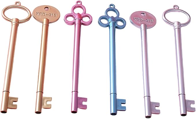 6Pcs Shaped Gel Pens Stocking Fillers For Student Kid Game Reward Birthday Present 0.38mm Office Writing Pen Fine Tip Black Pens