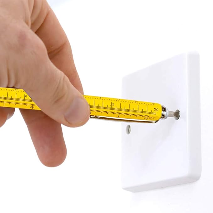 Dad Gifts for Fathers Day, Hongred 6 in 1 Multitool Pen, Stocking Stuffers for Mens Gifts for Him Husband, Father's Day for dad, Birthday for Men, Tools Cool Gadgets,Office Gift