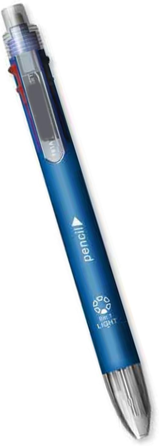 Multifunctional Mechanical Pencil 5 Color-in-1 Ballpoint Pen Retractable Multicolor Ballpoint For Student Teacher Erasable