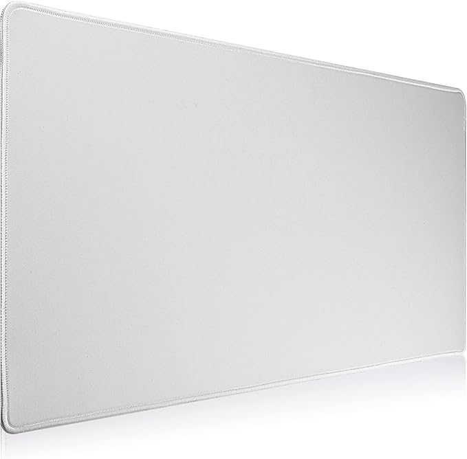 Large Gaming Mouse Pad with Stitched Edges,[27.5x11.8In] Extended Mouse Pad with Non-Slip Natural Rubber Base for Gamer/Desktop/Office/Home (70x30 Greyus)