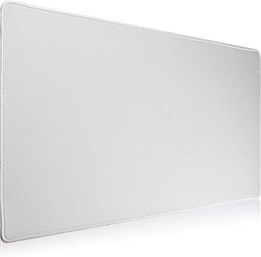 Large Gaming Mouse Pad with Stitched Edges,[27.5x11.8In] Extended Mouse Pad with Non-Slip Natural Rubber Base for Gamer/Desktop/Office/Home (70x30 Greyus)