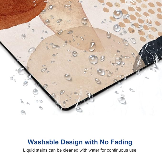 Mouse Pad, Premium-Textured Mouse Mat, Non-Slip Rubber Base Mousepad for Laptop, Computer & PC,9.5×7.9 in,Abstract Art