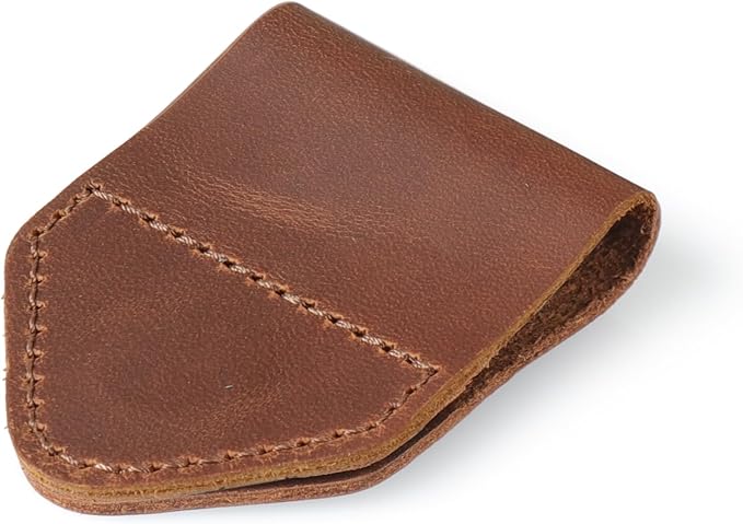 Londo Genuine Leather Handmade Bookmark (Set of 2) (Magnetic, Camel)