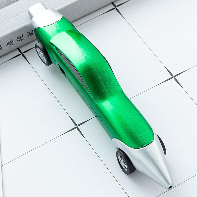 5-Pack Cartoon Car Ballpoint Pens,Novelty Race Car Pens Vehicle Ballpoint Pens Fun School Supplies & Party Favors For School office