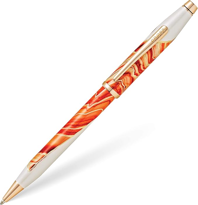 Cross Wanderlust Refillable Ballpoint Pen Presented in a Luxury Gift Box - Medium Point, Black Ink,