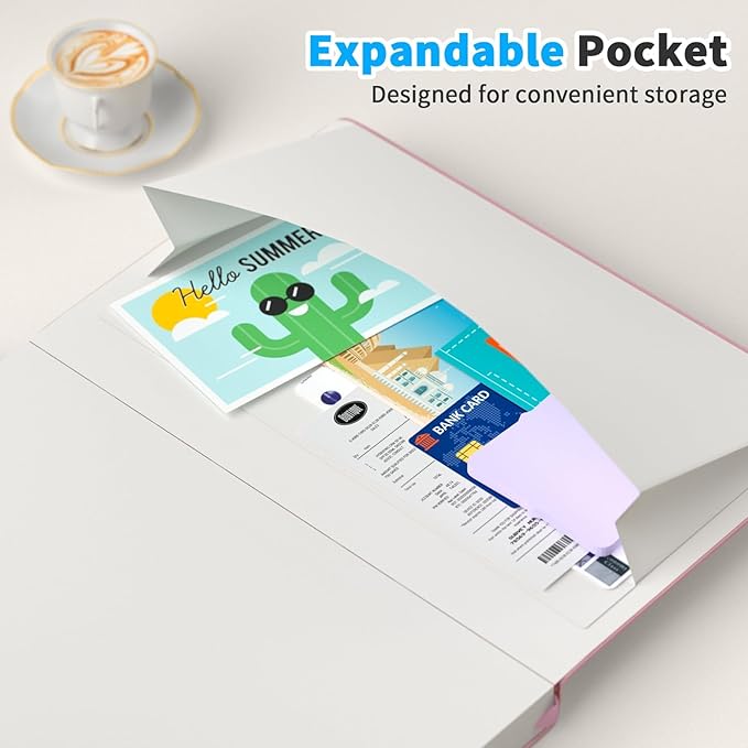 Oucaru Lined Journal Notebook, 4 Pack, 180 Pages, A5 Journals for Writing, 100 GSM Thick Paper, Small Notebooks Daily Journal for Women Men Work, Business, School, Travel Supplies