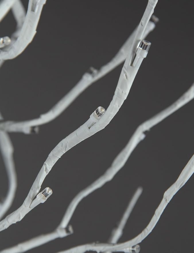 LIGHTSHARE 3FT Star Tree 112 LED Lights Warm White for Home & Christmas Decorations, 3'