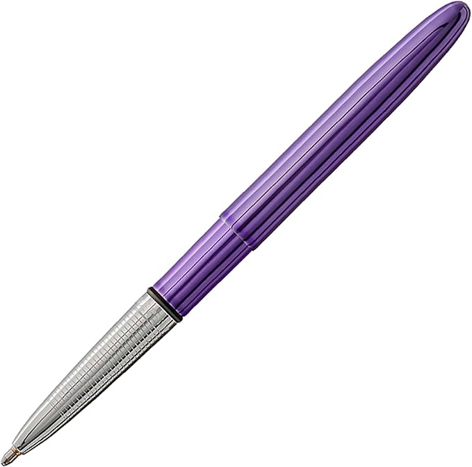 Fisher Space Pen Bullet Pen, Purple Haze, Ballpoint, Brass, Black Ink, Gift Box
