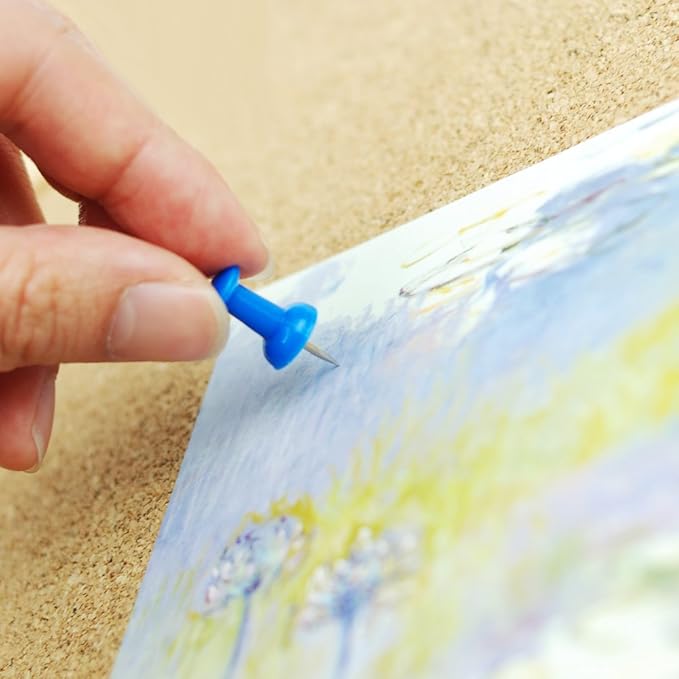 Lockways Cork Board Bulletin Board, 2 Pack Double Sided Corkboard 36" x 24", Wall-Mounted Silver Aluminum Message Presentation Notice Board 3 x 2 Feet